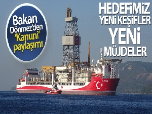 Bakan Dönmez'den 'Kanuni' paylaşımı