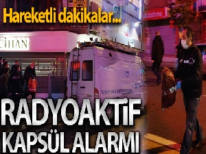 Kocaeli'de boş radyoaktif kapsül için ekipler kimyasal alarma geçti