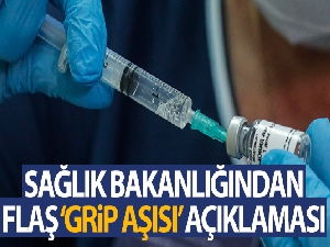 Sağlık Bakanlığından 'grip aşısı' açıklaması