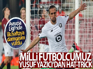 Yusuf Yazıcı hat-trick yaptı, Lille farklı kazandı