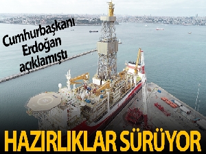 Kanuni sondaj gemisinin platform söküm çalışmaları başladı