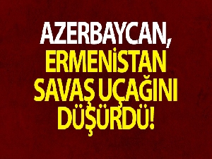 Azerbaycan, Ermenistan'a ait savaş uçağını düşürdü