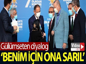 Safiye Teyze'den Erdoğan'a: "Damadına benim için bir sarıl"