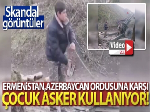 Ermenistan, Azerbaycan ordusuna karşı çocuk askerleri kullanıyor
