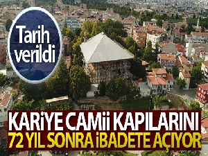 Kariye Camii, 30 Ekim'de Cuma namazı ile birlikte yeniden ibadete açılacak