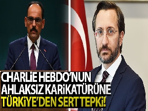 Türkiye'den Charlie Hebdo'nun karikatürüne sert tepki!