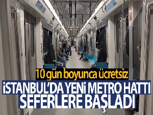 Mecidiyeköy-Mahmutbey metro hattı açıldı