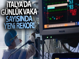 İtalya'da günlük vaka sayısında yeni rekor!
