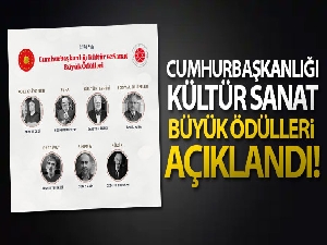 2020 Yılı Cumhurbaşkanlığı Kültür Sanat Büyük Ödülleri'nin sahipleri açıklandı