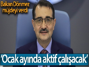 Bakan Dönmez müjdeyi verdi: 'Kanuni Ocak ayında aktif olarak çalışmaya başlar'