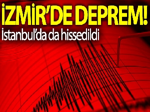 İzmir'de 6.6 büyüklüğünde deprem!