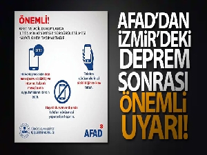 AFAD, uyardı: SMS ve internet tabanlı mesajlaşma uygulamaları tercih edin