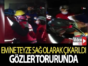 Emine teyzeden sonra gözler torununda
