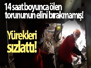 Zabıta memuru o anları anlattı: 'Emine teyze, torunu Çınar'ın elini sımsıkı kavramıştı'