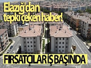 Elazığ'dan tepki çeken haber, bazı depremzedeler aldığı dairelere 2 bin 150 TL kira istedi