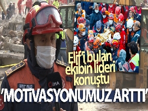 Elif'i bulan ekibin lideri konuştu