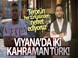 Viyana'daki terör saldırısında kahraman Türk gençler yaralı polisi kurtardı