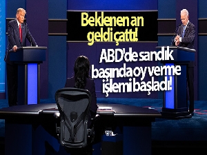 ABD'de sandık başında oy verme işlemi başladı