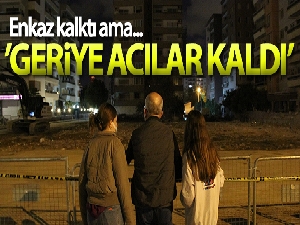 Rıza Bey Apartmanının enkazı kaldırıldı, geriye acılar kaldı