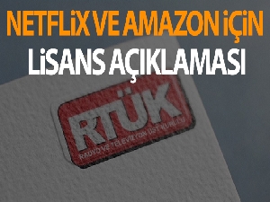 RTÜK, NETFLIX ve Amazon Prime Video'ya lisans verdi