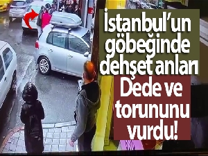 İstanbul'un göbeğinde dehşet anları