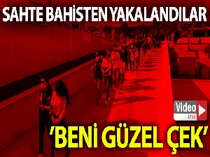 Sahte bahisçiden gazetecilere: "Dayı beni güzel çek"