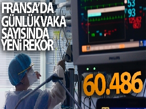Fransa'da günlük vaka sayısında yeni rekor!
