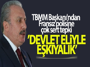TBMM Başkanı Şentop'tan Fransa'ya çok sert tepki