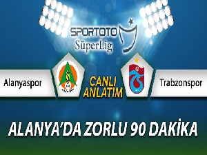 Alanyaspor Trabzonspor Canlı Anlatım