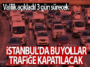 Formula 1 tanıtım filmi çekimleri için İstanbul'da bazı yollar trafiğe kapatılacak