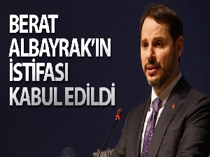 Bakan Berat Albayrak'ın görevden af talebi kabul edildi