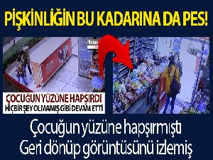 Pişkinliğin bu kadarına da pes: Yolda yürüyen kızın yüzüne hapşırmıştı, geri dönüp görüntüsünü izlemiş