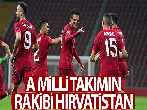 A Milli Futbol Takımı'nın rakibi Hırvatistan