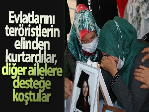 Evlatlarını teröristlerin elinden kurtardılar, diğer ailelere desteğe koştular