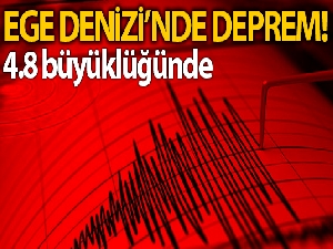 Kuşadası Körfezi'nde 4.8 büyüklüğünde deprem