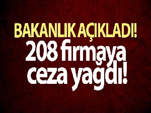 Fahiş fiyat artışı yapan 208 firmaya ceza kesildi!