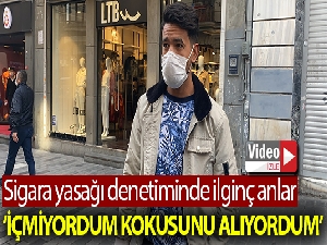 Taksim'de “sigara yasağı” denetimde ilginç anlar: “İçmiyordum kokusunu alıyordum”