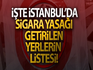 İstanbul Valiliği'nden sigara içilmesinin yasaklandığı alanlarla ilgili açıklama