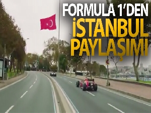 Formula 1'den İstanbul paylaşımı