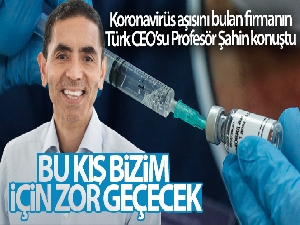 Koronavirüs aşısını bulan BionTech firmasının Türk CEO'su Profesör Şahin konuştu