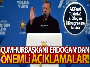 Cumhurbaşkanı Erdoğan, Tekirdağ'da çok önemli uyarılarda bulundu!