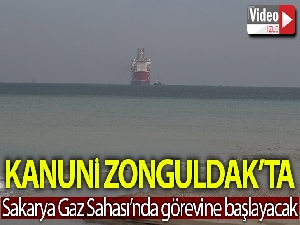Kanuni Sondaj Gemisi Zonguldak'ta