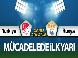 Milli Takım ilk kez Rusya'yı mağlup etti