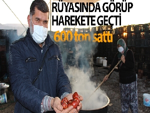 Düşten lansmana yolculuk: Rüyasında gördü, 13 bin fidan dikti, 600 ton üretti, şimdi de pekmezini yapıyor