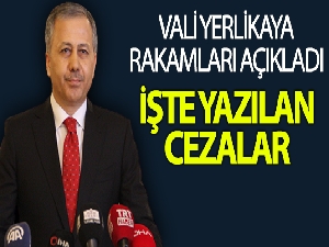 Vali Yerlikaya, "21 milyon ceza yazıldı, 1 milyonu sigara yasağından"
