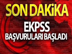 EKPSS için başvurular başladı