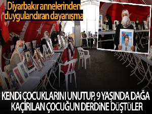 Kendi çocuklarını unutup 9 yaşında dağa kaçırılan çocuğun derdine düştüler
