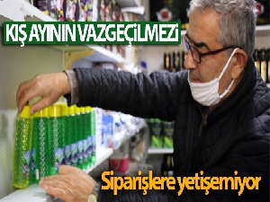 Kış ayının vazgeçilmezi ıhlamurun kolonyasını yaptırdı, siparişlere yetişemiyor