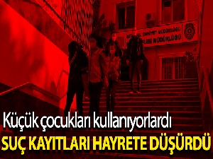 Küçük çocuklara yankesicilik yaptıran iki kadın yakalandı, suç kayıtları hayrete düşürdü