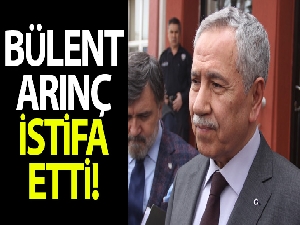 Bülent Arınç YİK üyeliğinden istifa etti
